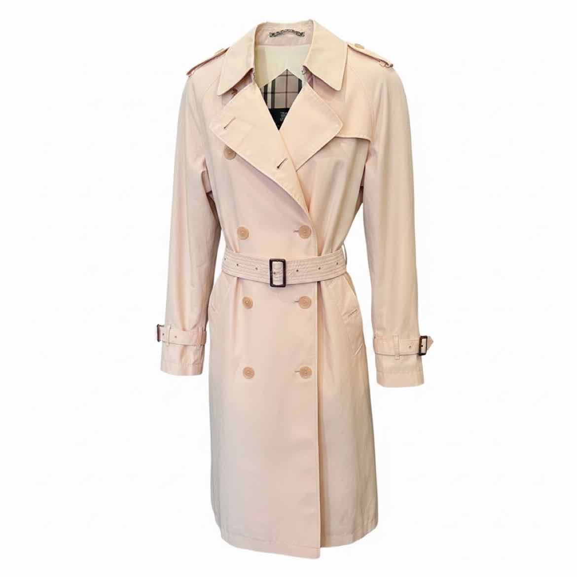 BURBERRY Size 14 Pink Coat