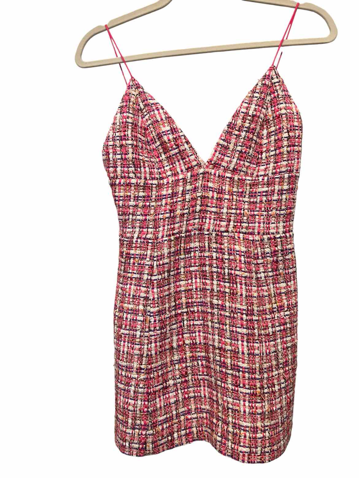 Alice + Olivia Size 0 pk/wh/purp/or Dress