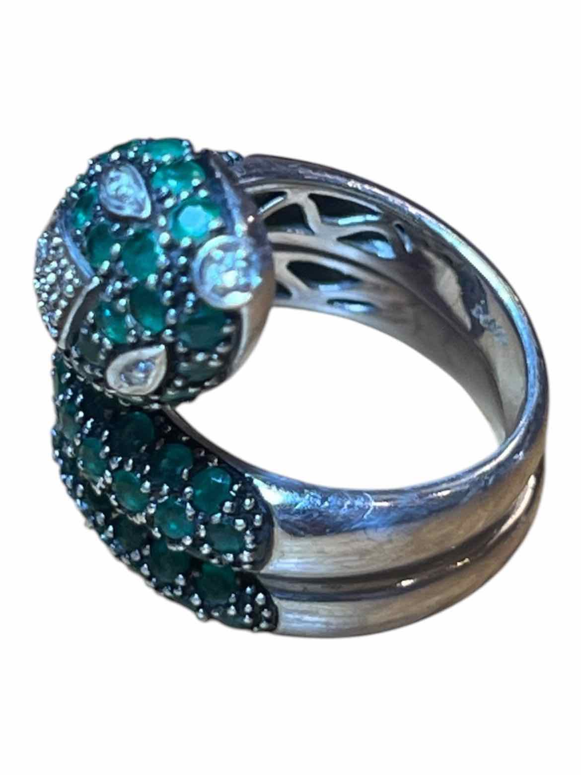 BOUTIQUE sterling/emerald/diamond Jewelry