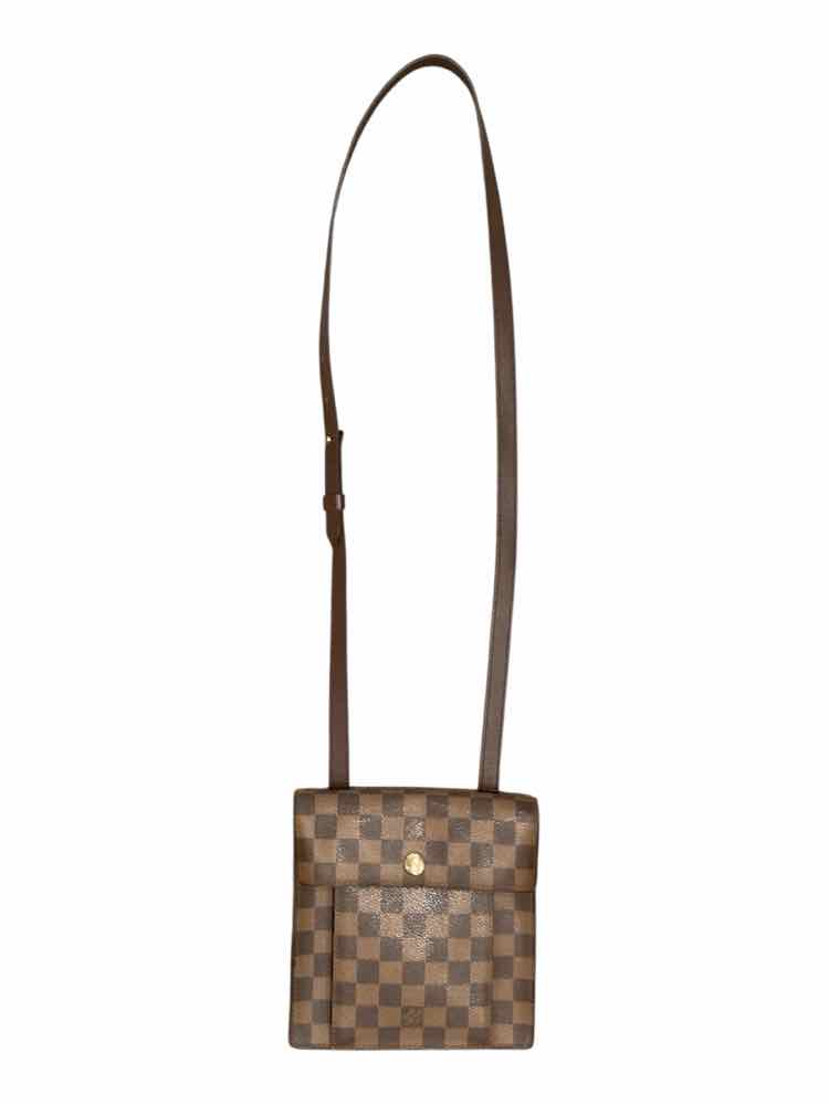 LOUIS VUITTON Size Small EBENE DAMIER Purse