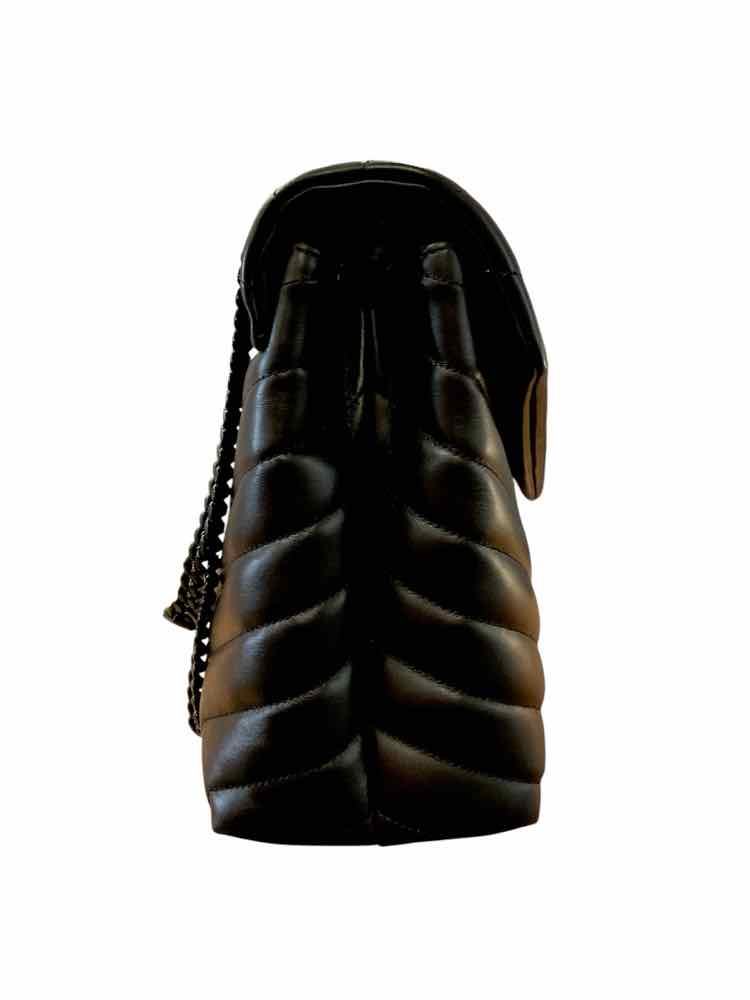 YSL Size Medium Black with Black Hardware LouLou Purse