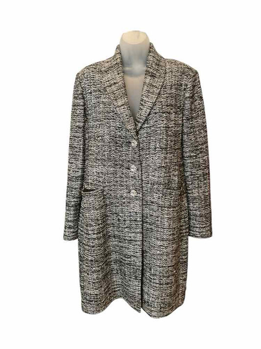 ST JOHN Size X-Large blk/wh/silver Jacket