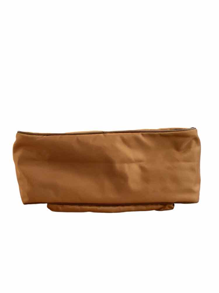 Prada Size Small Camel/Brown Tessuto Nylon Shoulder Bag Purse