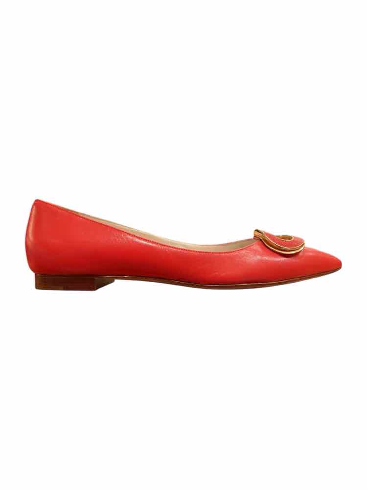 Oscar de la Renta Size 36 Coral Shoes