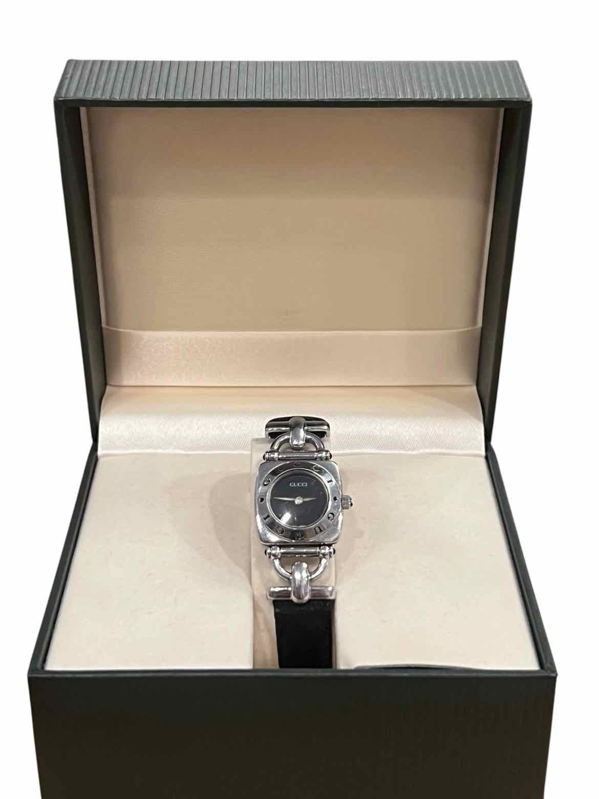 GUCCI black/silver Watch