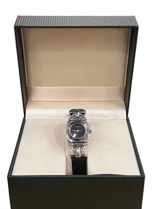 GUCCI black/silver Watch