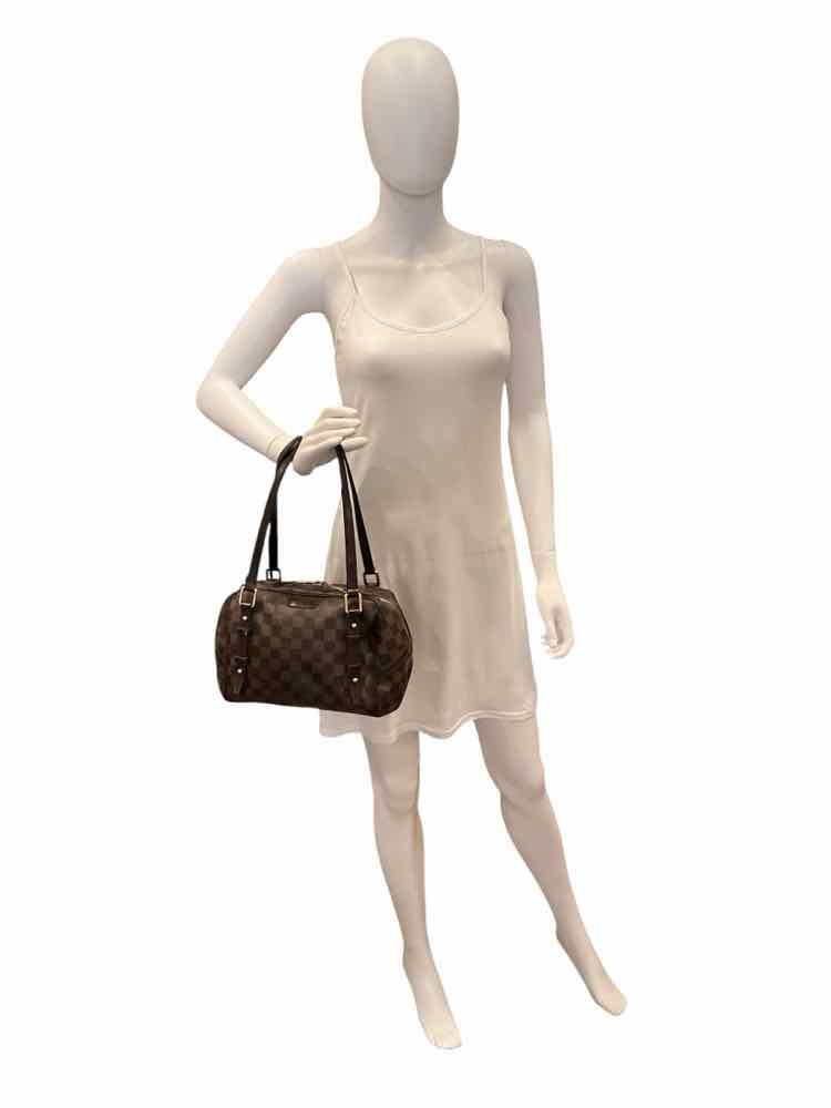 LOUIS VUITTON Size PM Damier Ebene Purse
