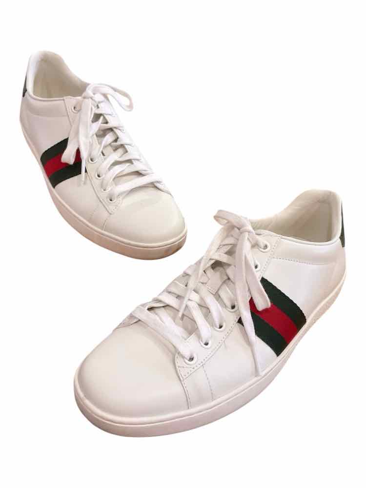 GUCCI Size 39.5 wh/red/green Shoes