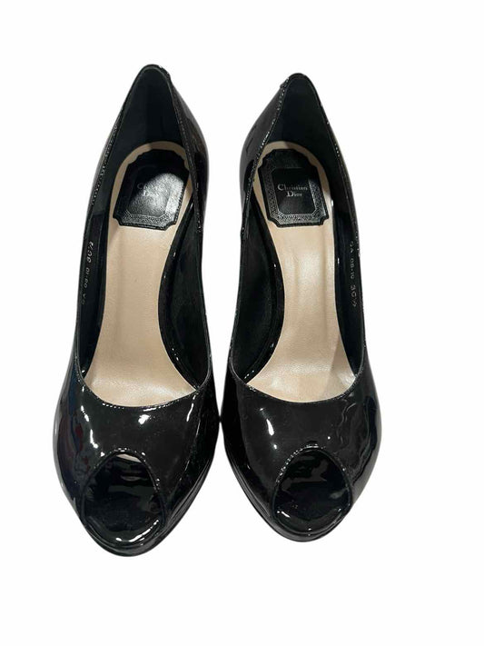 CHRISTIAN DIOR Size 36.5 Black Shoes