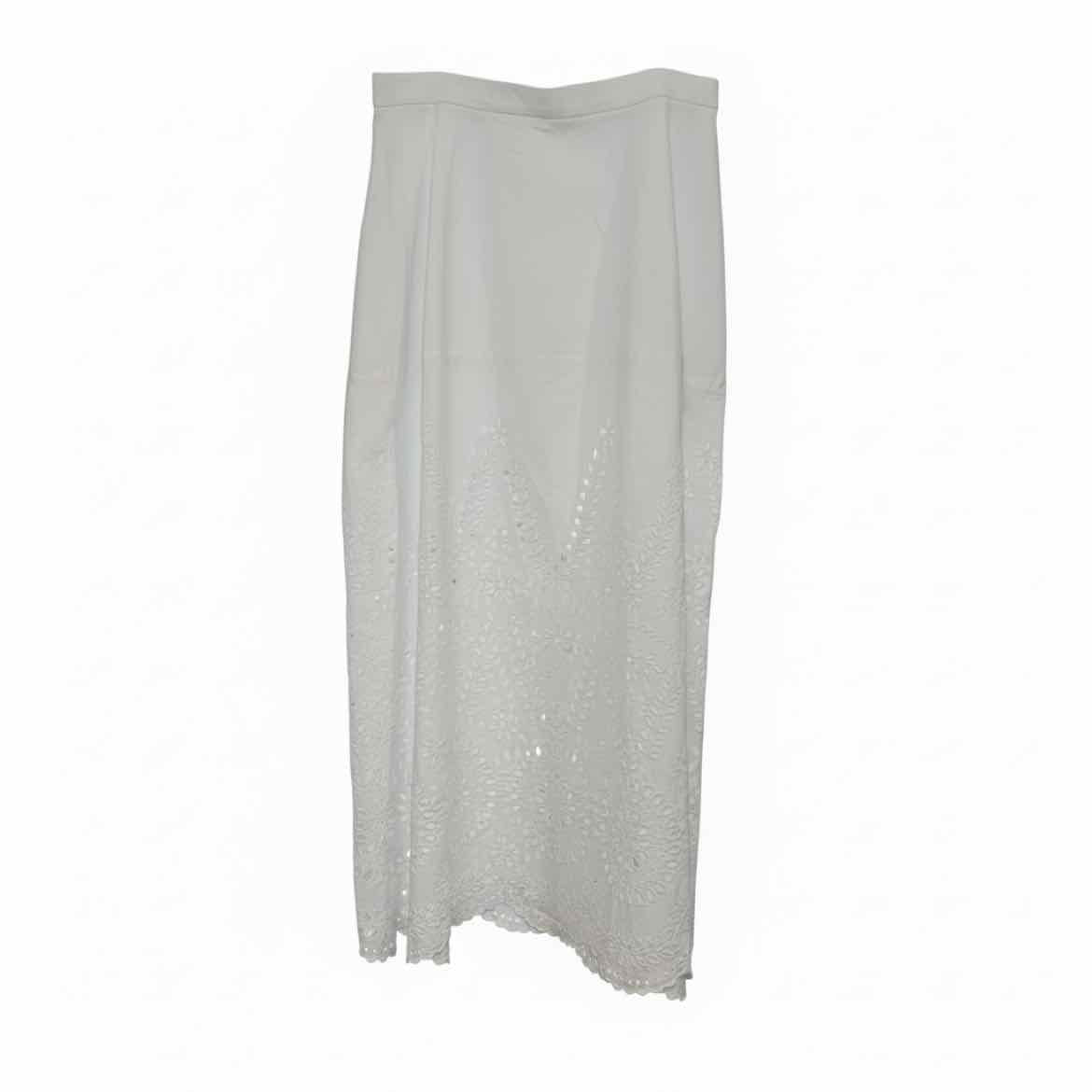 STELLA MCCARTNEY Size 40 White Skirt