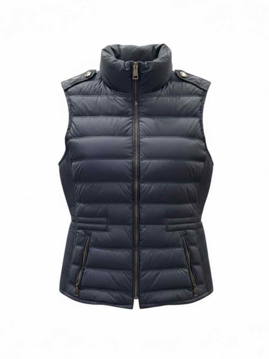 BURBERRY BRIT Size Small Blue VEST