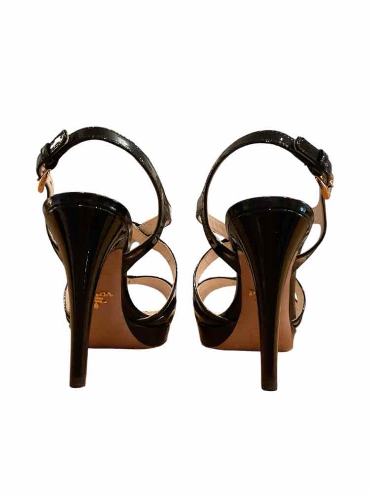 Prada Size 37 black patent Shoes