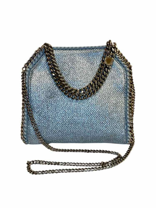 STELLA MCCARTNEY Size Small metallic blue Purse