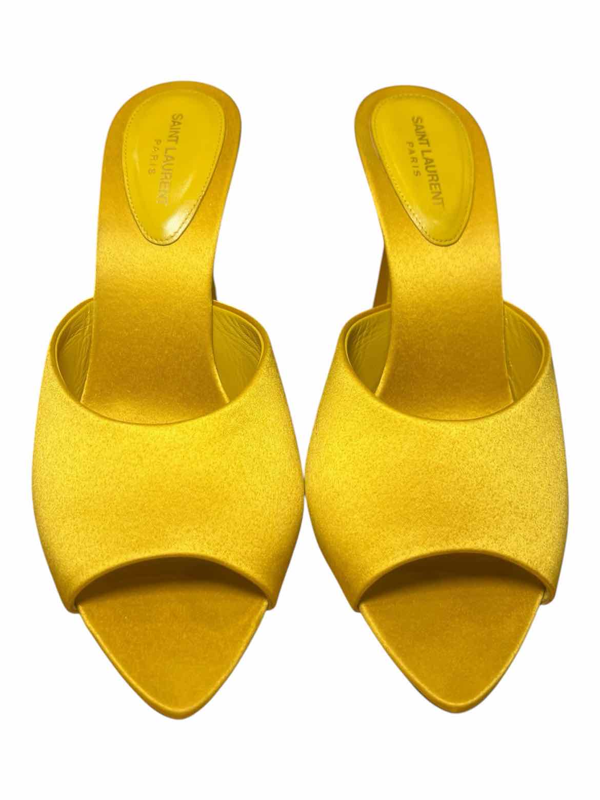 Saint Laurent Size 38 Mustard Shoes