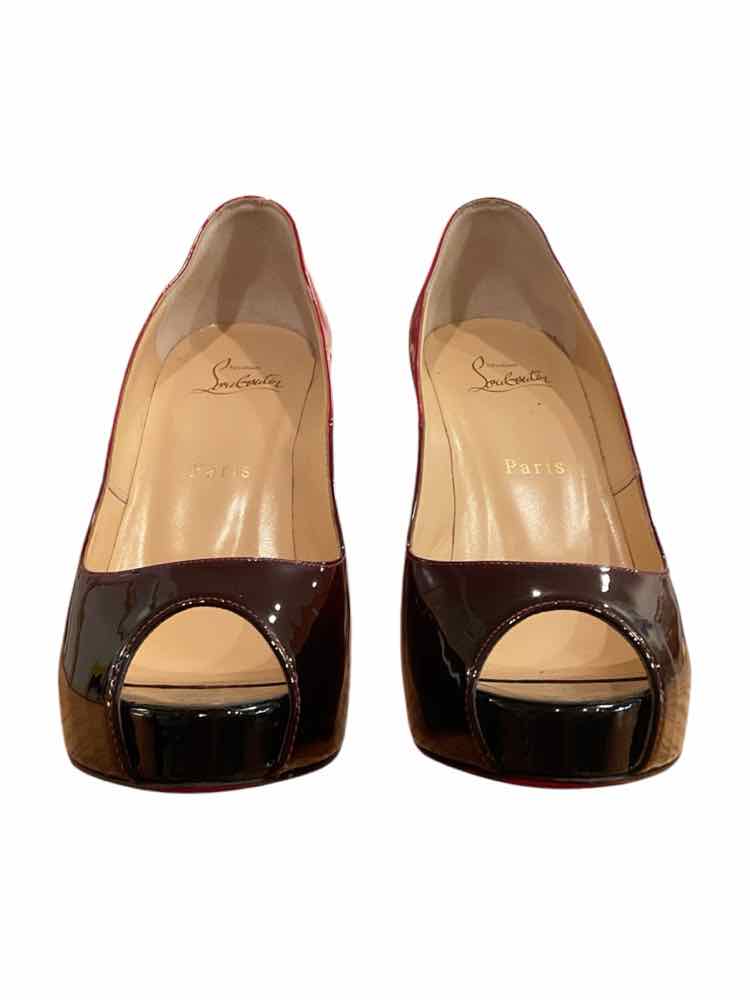 Christian Louboutin Size 38.5 red/black Shoes
