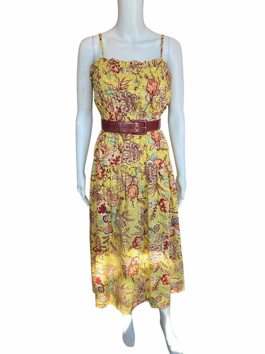 Ulla Johnson Size M yell/red/wh/turq Dress