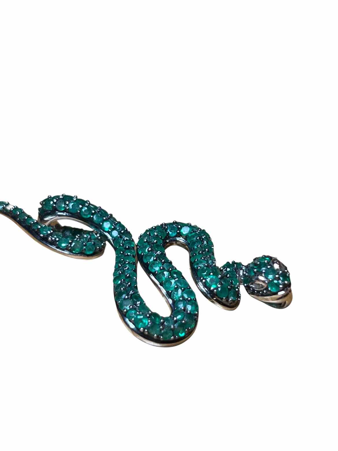 BOUTIQUE sterling/emerald/diamond Jewelry