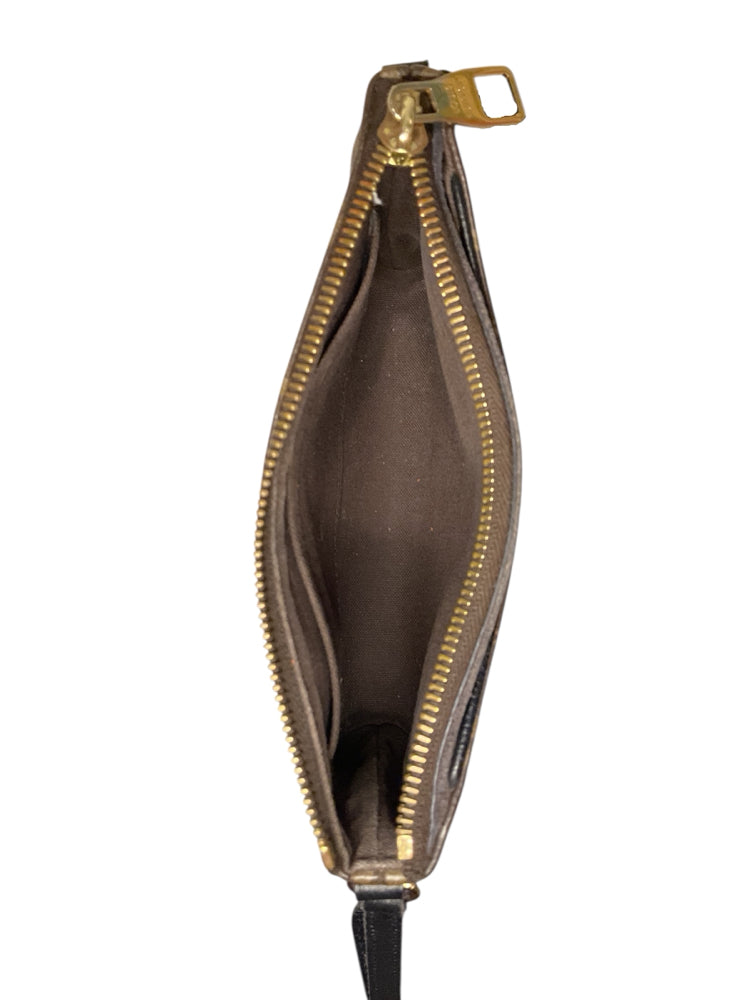 LOUIS VUITTON Size Small monogram/black Purse