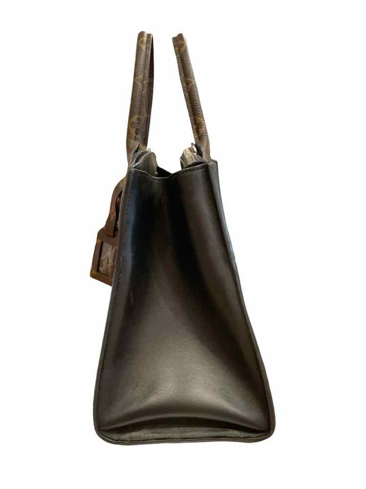 LOUIS VUITTON Size MM blk/brn/bl/or Purse