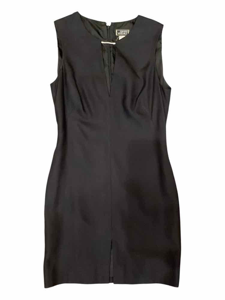 GIANNI VERSACE Size 38 Black Dress