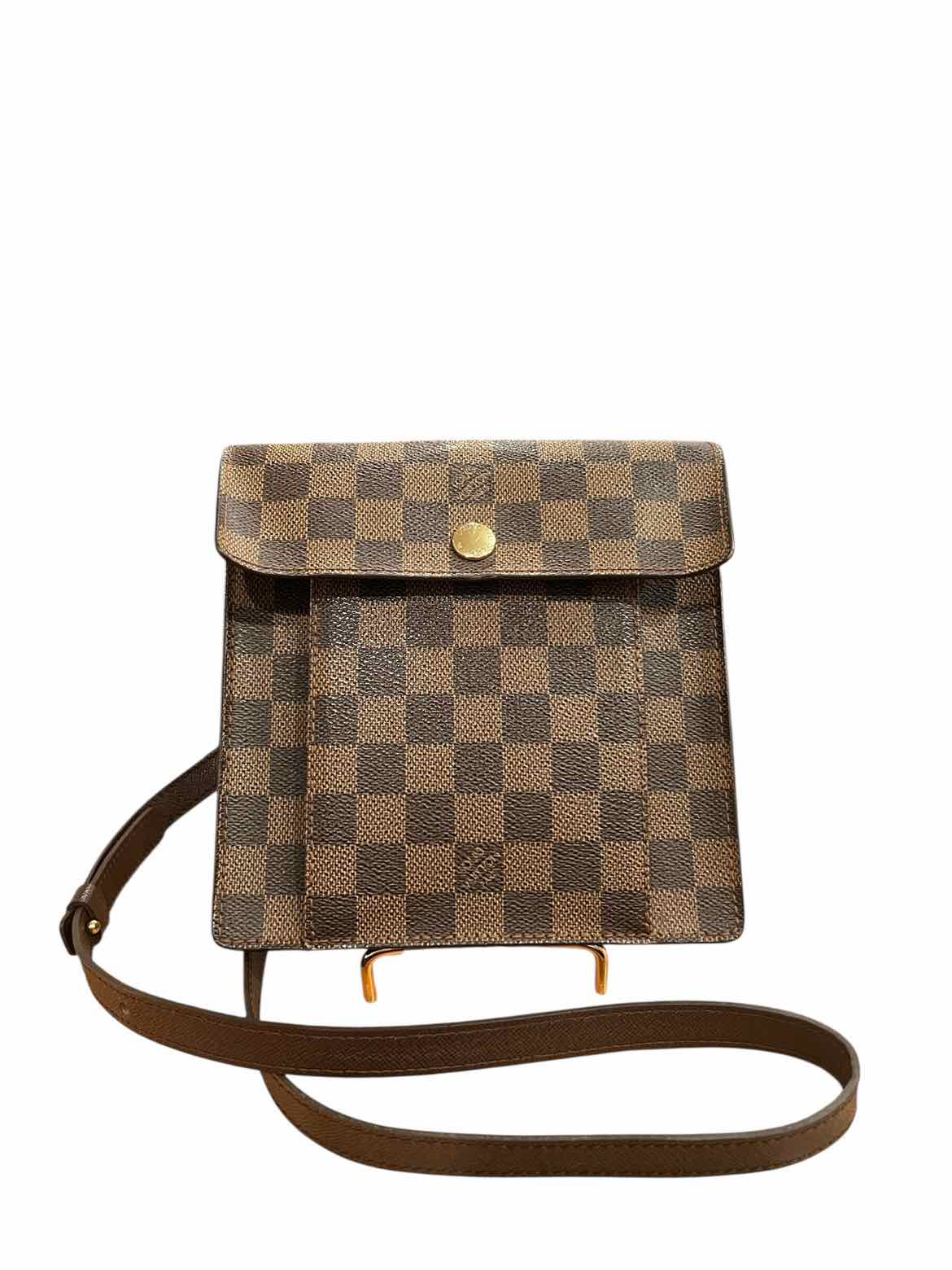 LOUIS VUITTON Size Small EBENE DAMIER Purse