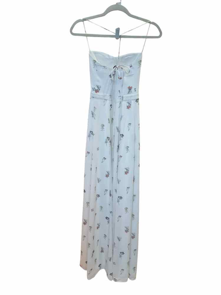 Fame and Partners Size 0 white multi Dress