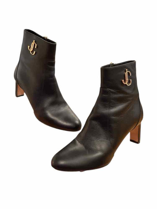 JIMMY CHOO Size 38 Black BOOT