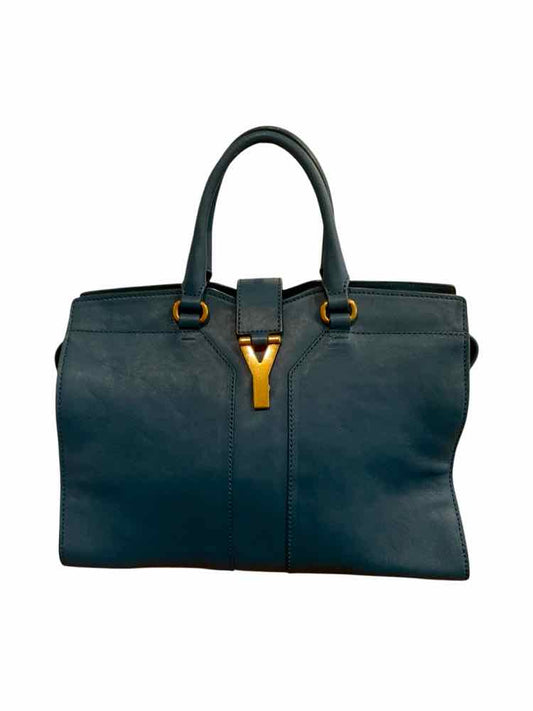 Saint Laurent Size Medium Teal Purse