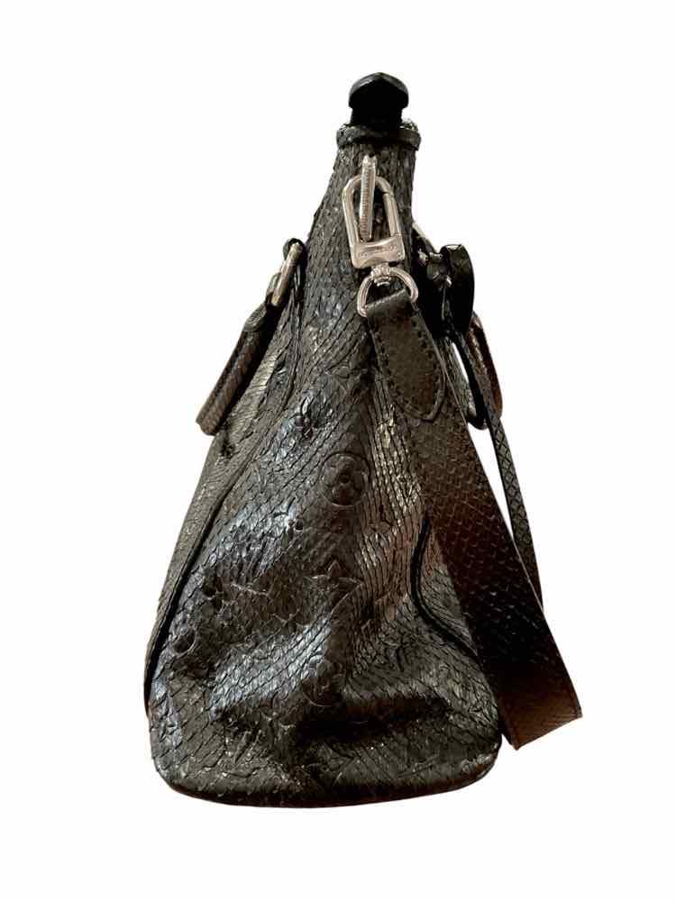 LOUIS VUITTON Size PM black/silver Purse
