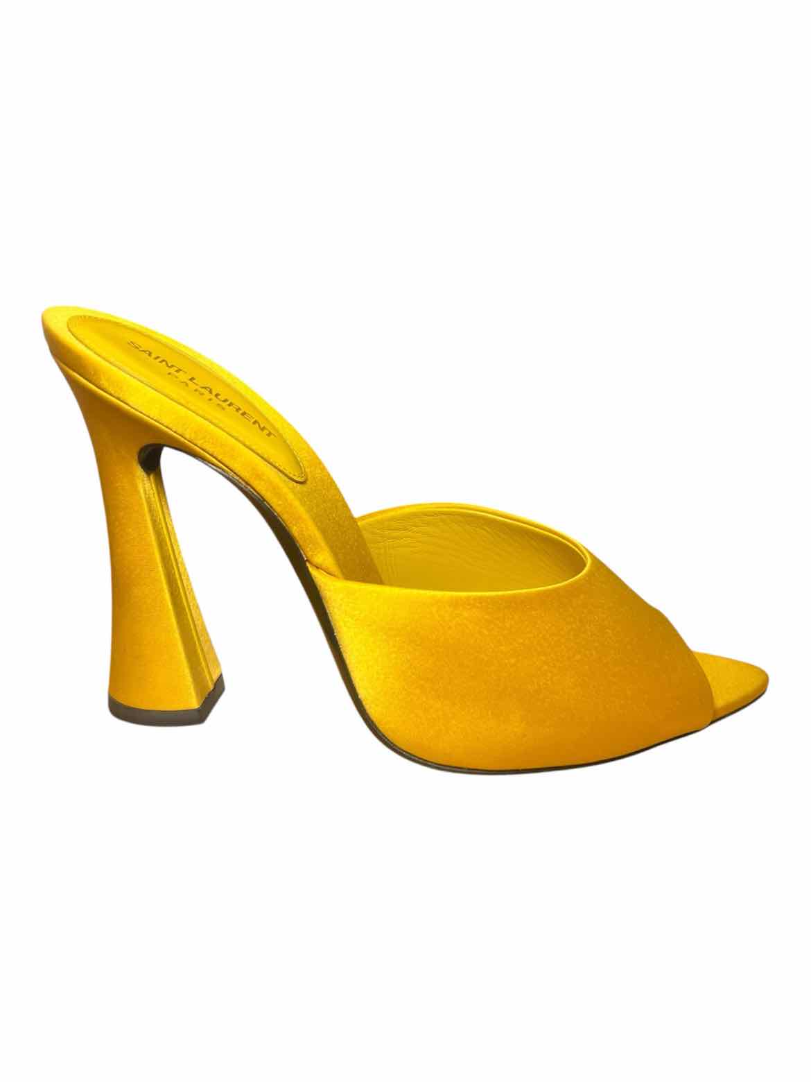 Saint Laurent Size 38 Mustard Shoes