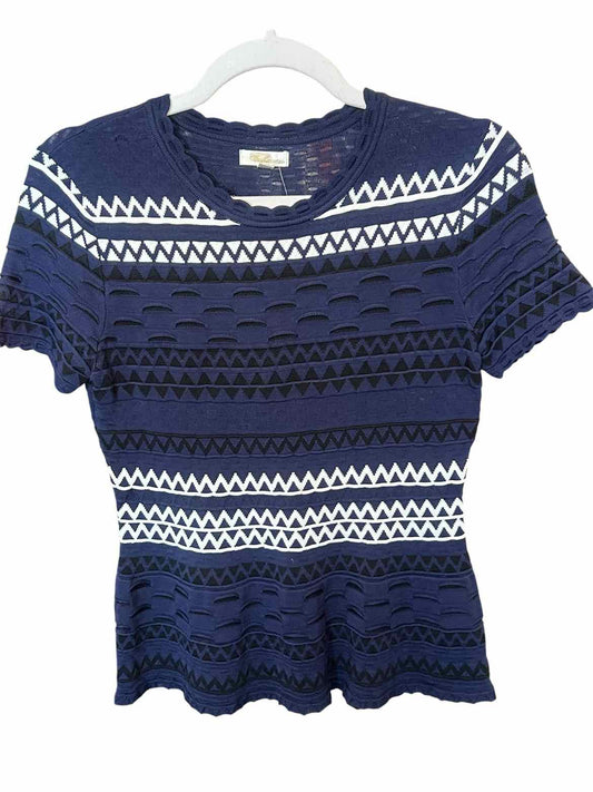 Shoshanna Size M navy/white SWEATER