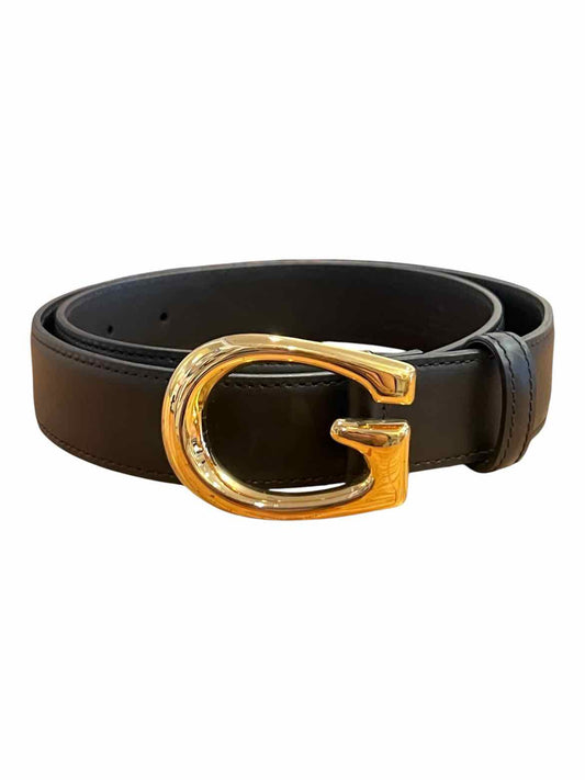 GUCCI Size 80 black/gold hardware Belt