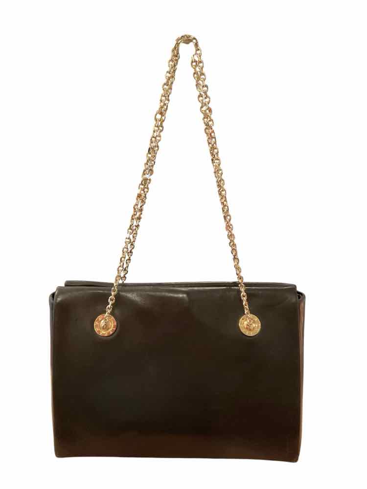 Tiffany & Co. black/gold hardware Purse