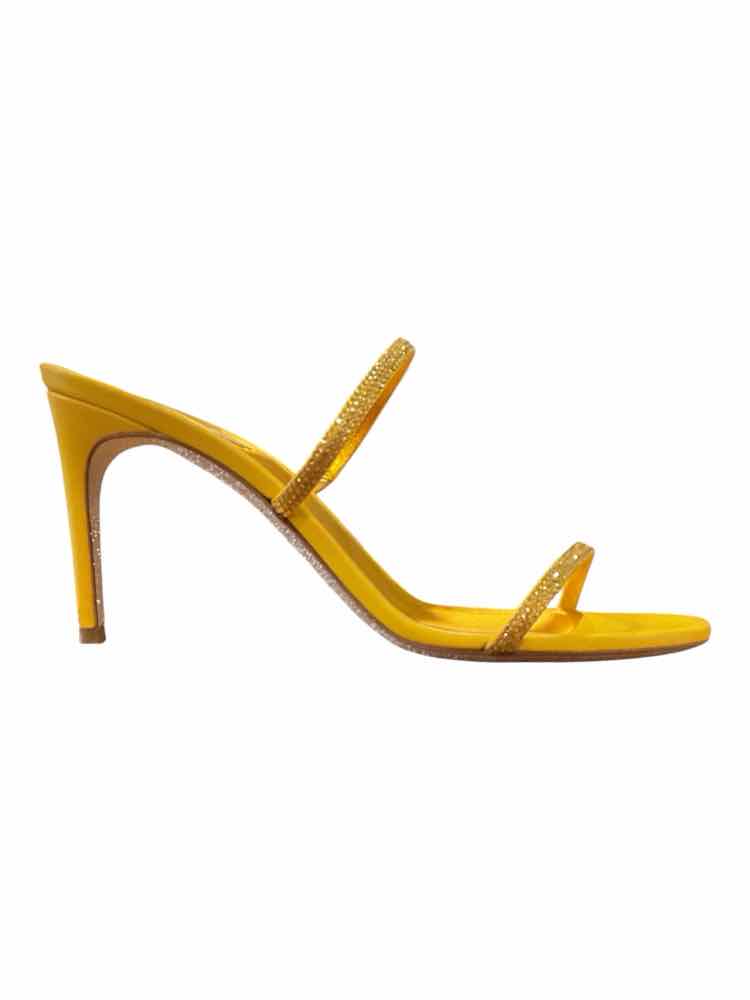 RENE CAOVILLA Size 38.5 Yellow Shoes