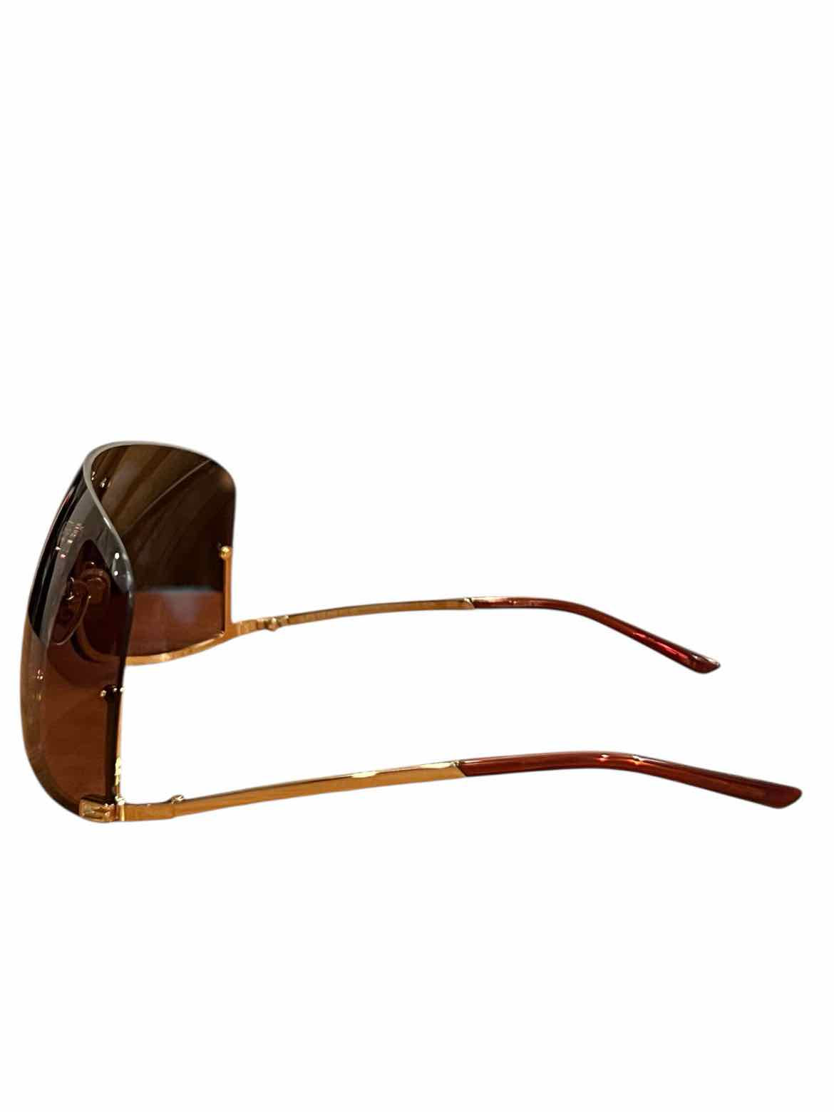 GUCCI GOLD/BRN sunglasses
