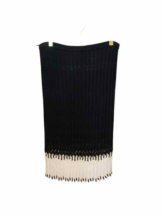 MISSONI Size 44 BLK/IVORY Skirt