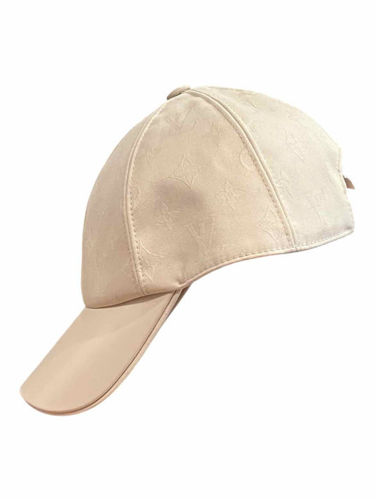 LOUIS VUITTON Size M Cream Hat