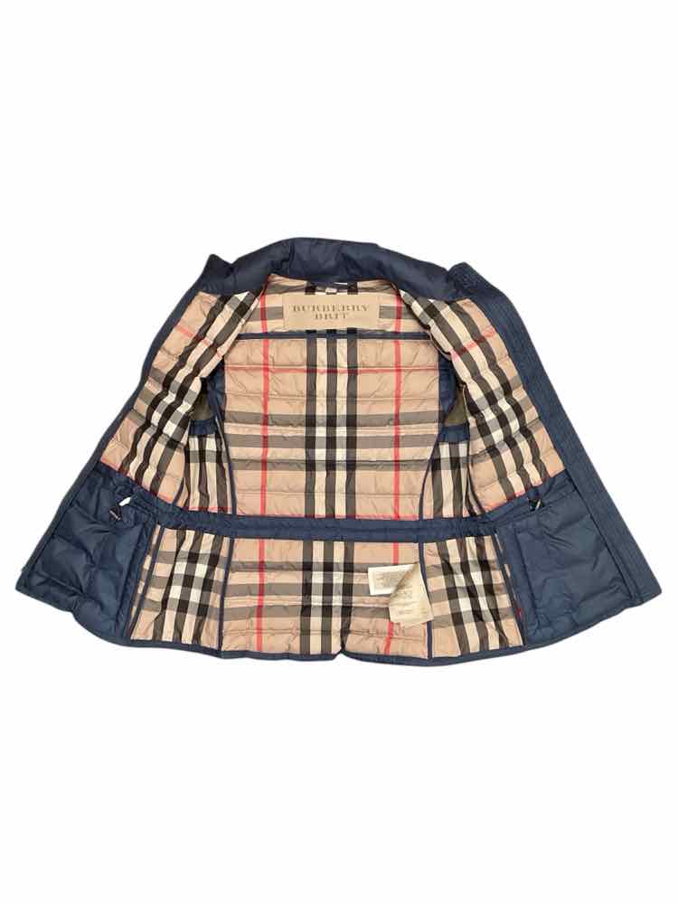 BURBERRY BRIT Size Small Blue VEST