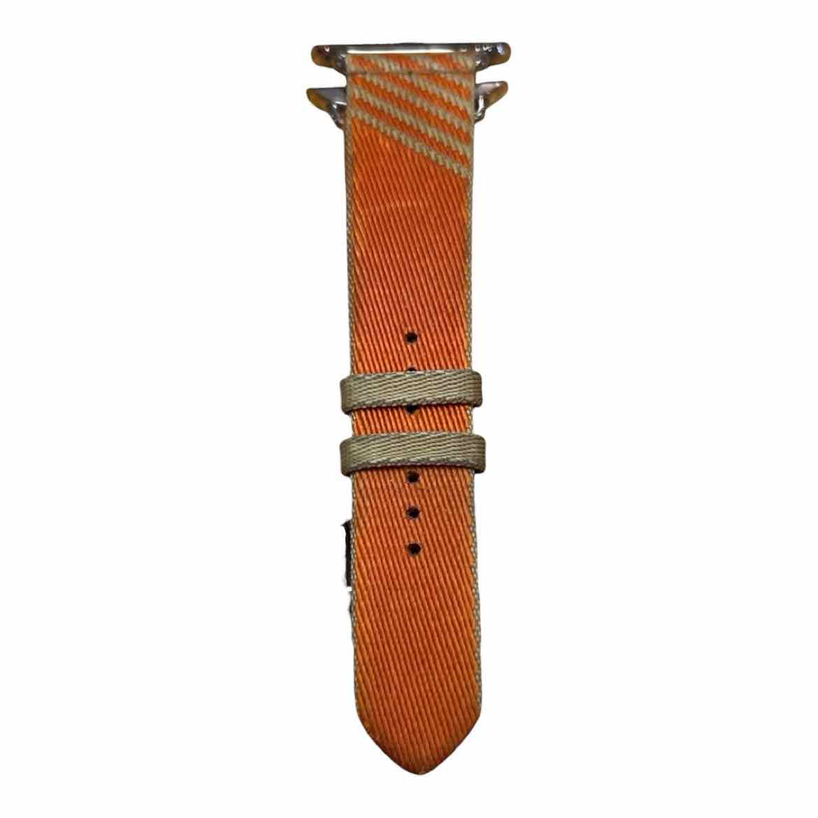 Hermes Size 20mm orange/tan ACCESSORIES