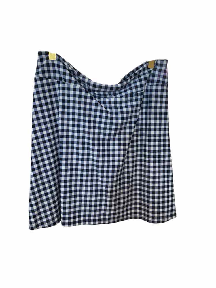 JUDE CONNALLY Size 8 BLUE/WHITE Skirt