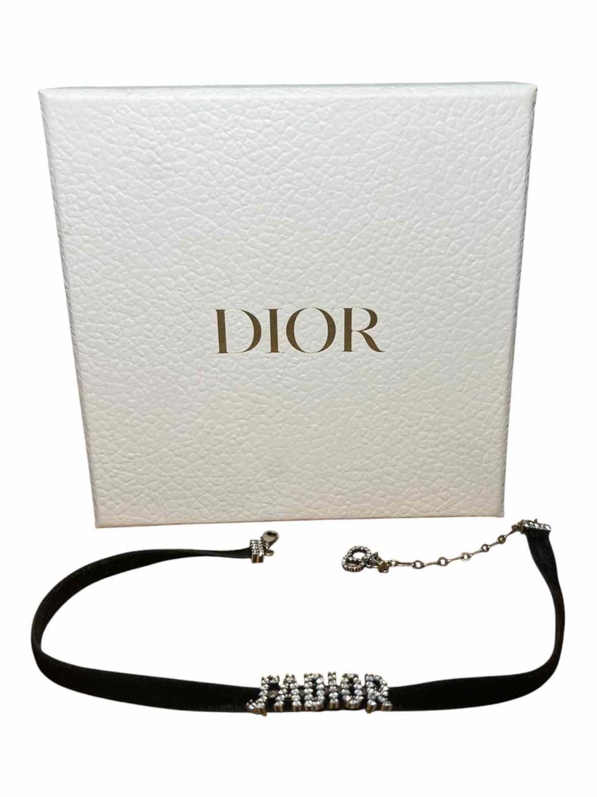 DIOR black/silver Necklace
