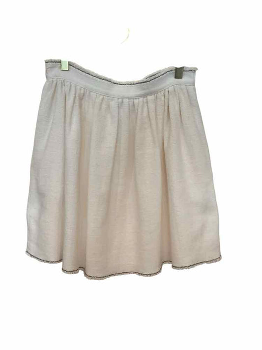 BAND OF OUTSIDERS Size 1 Ivory Skirt