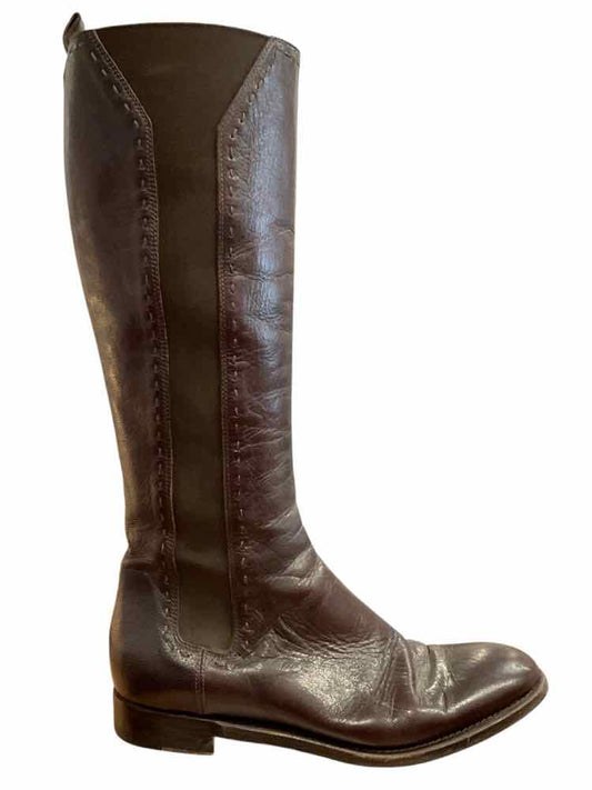 YSL Size 7.5 BROWN BOOT