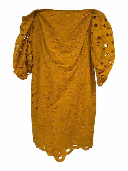 TRINA TURK Size 10 Mustard Dress
