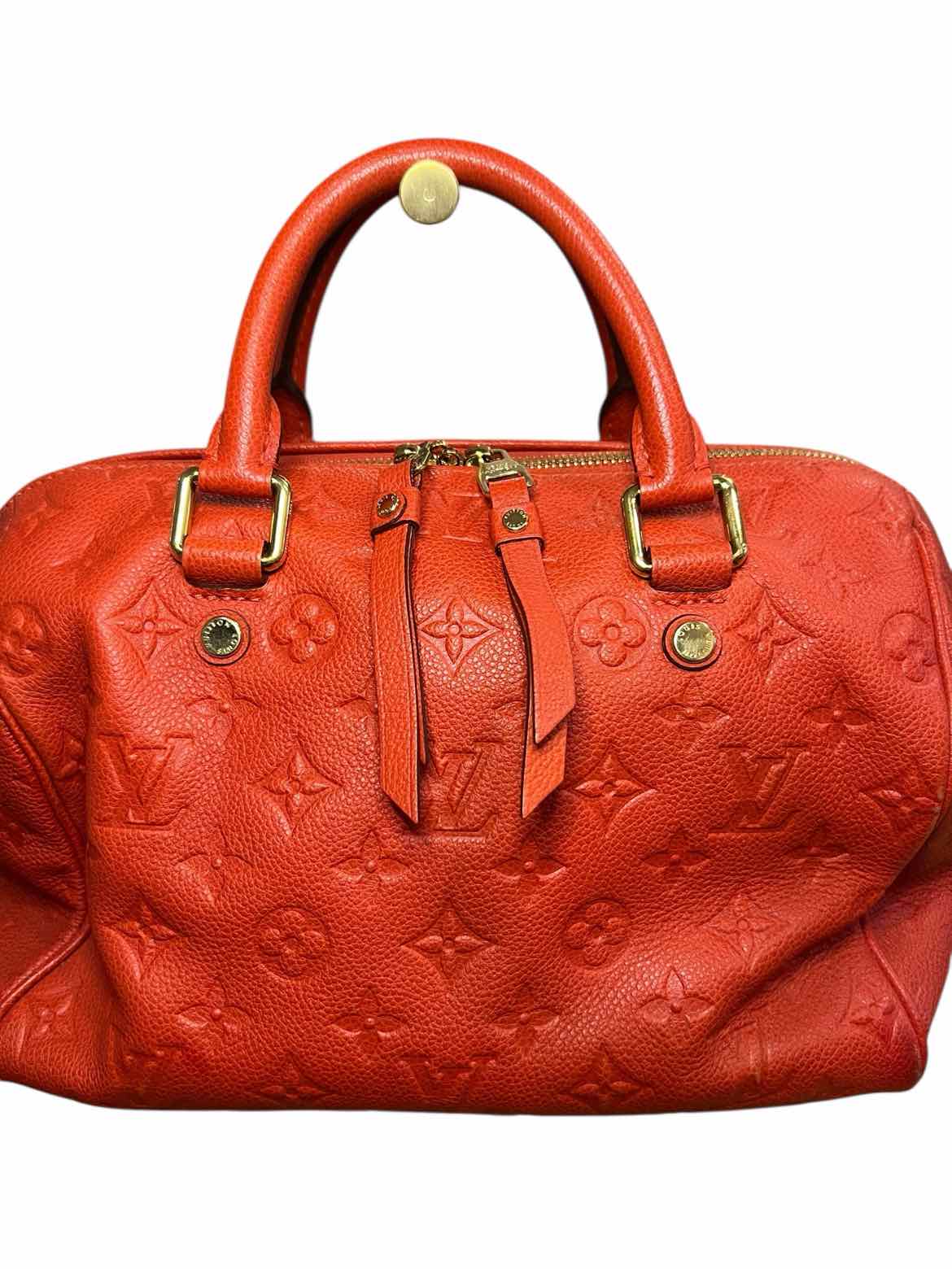 LOUIS VUITTON Size 25 Red Purse
