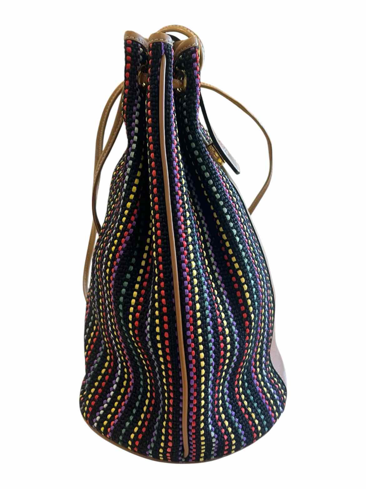 Fendi black/rainbow Purse