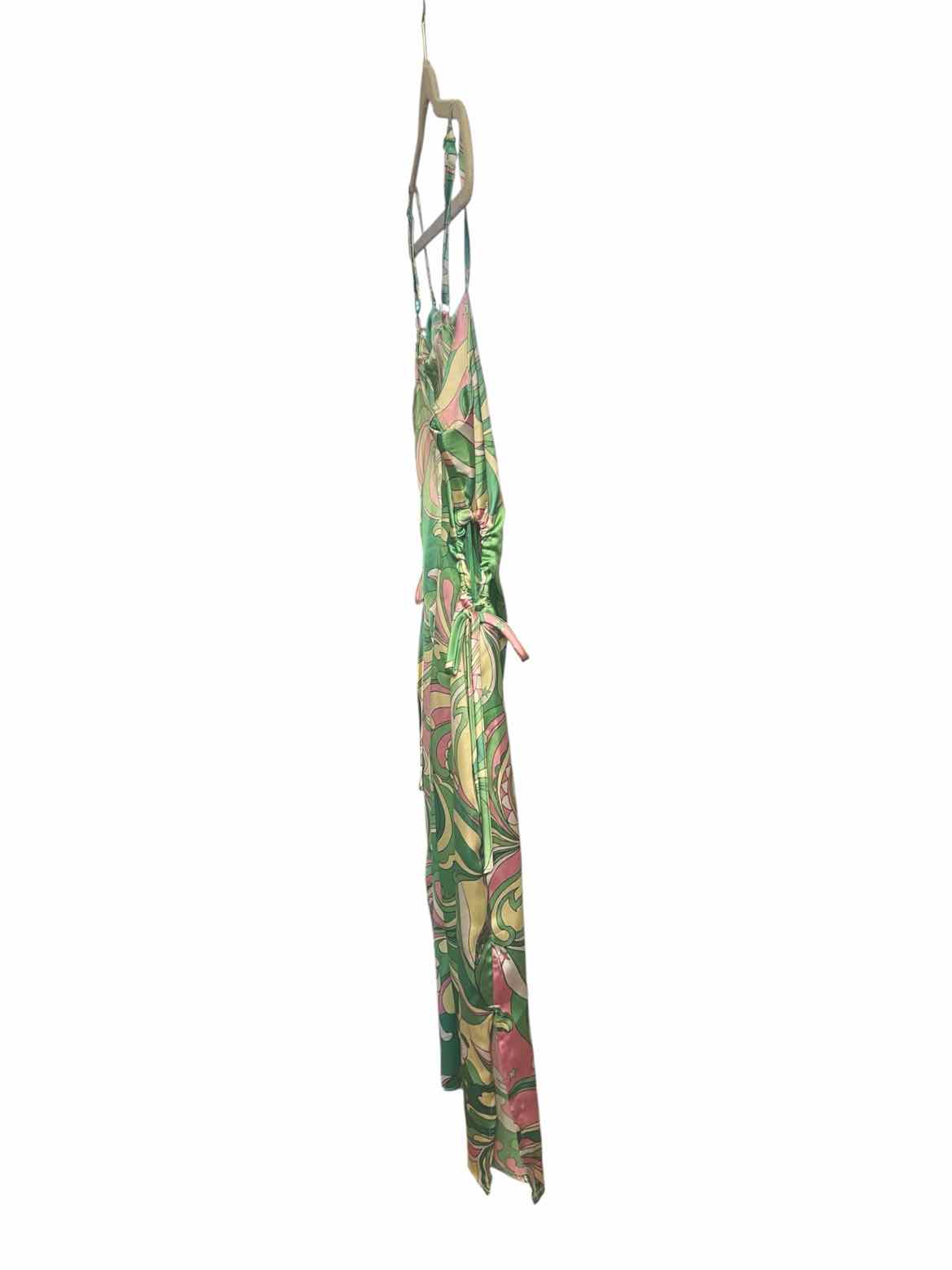 Christian Lacroix Size Small green/pink Dress