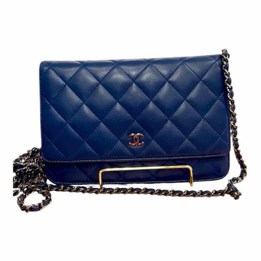 Chanel Size Small Navy Purse