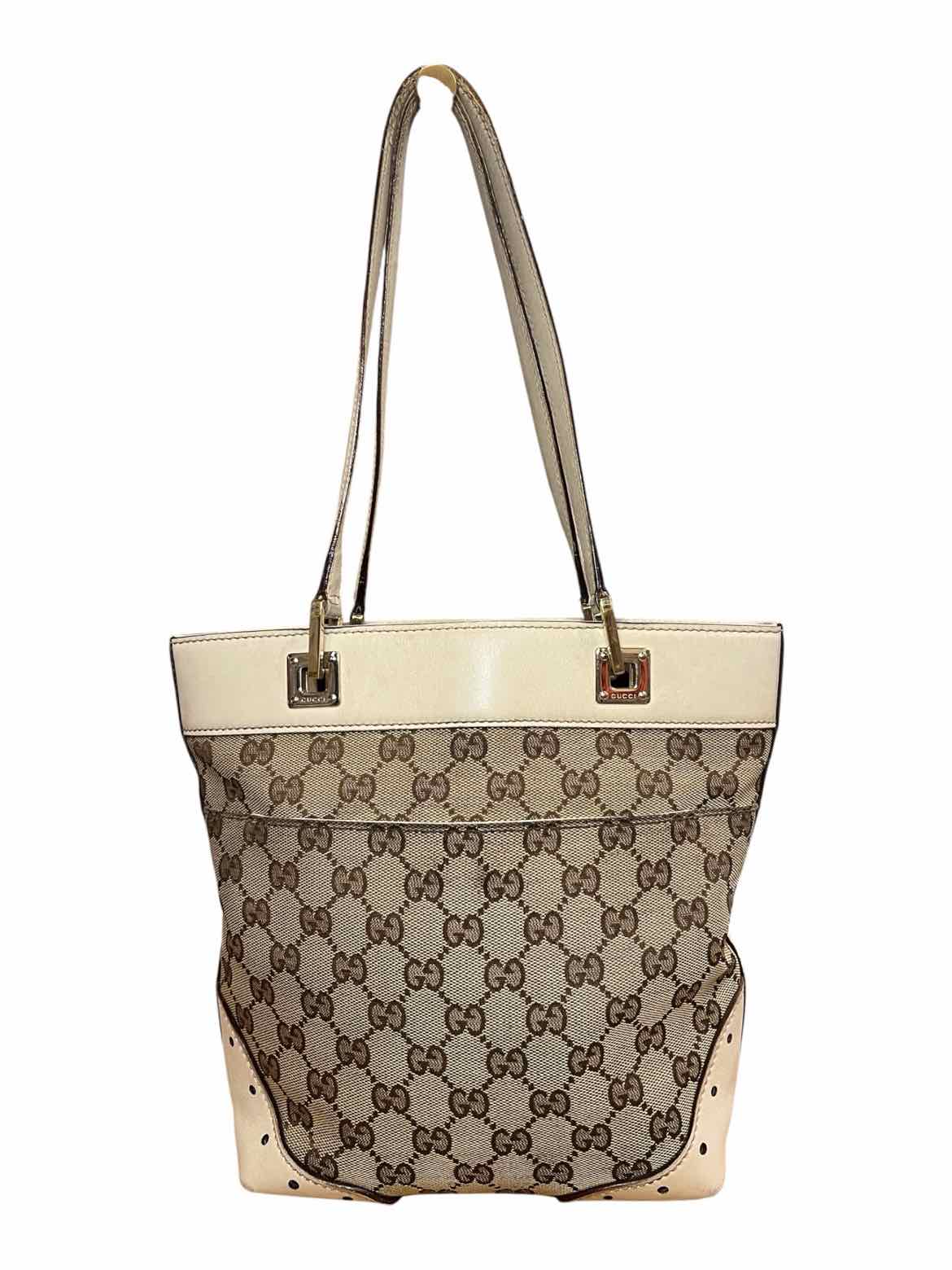 GUCCI Size Small cream/brown Purse