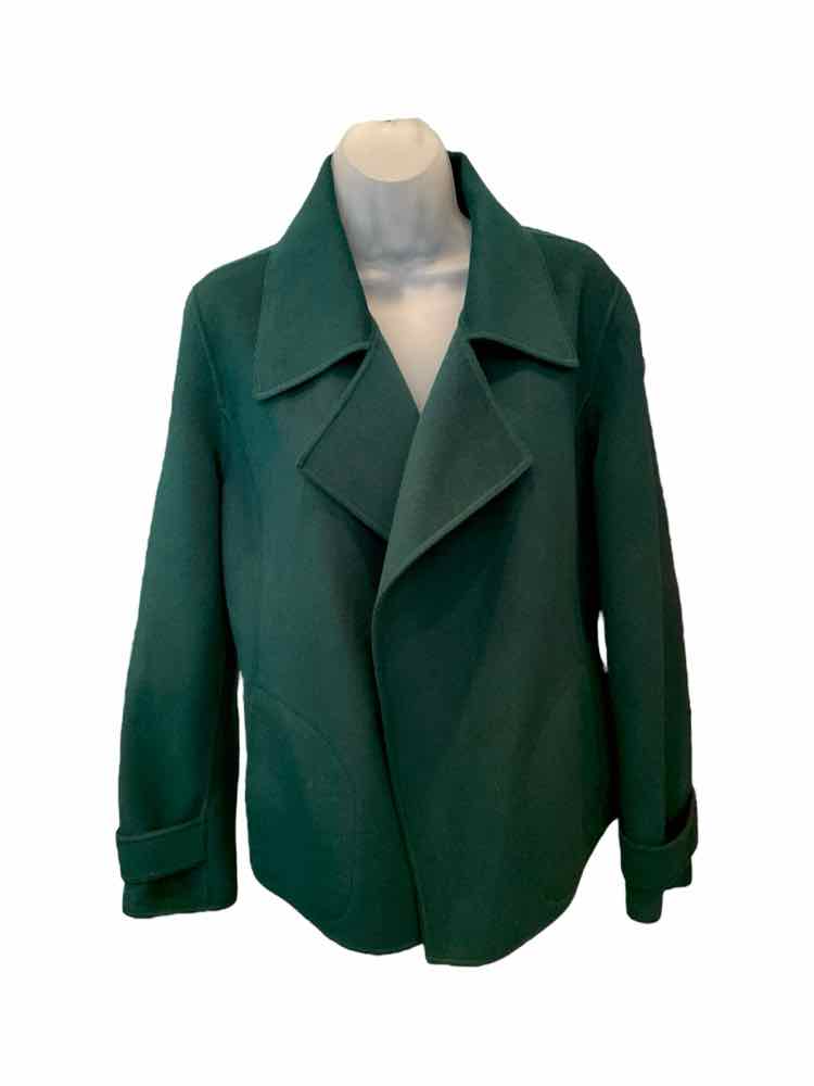 ST JOHN Size 10 Green Jacket